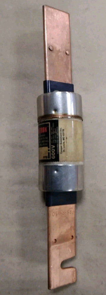 COOPER BUSSMANN FUSETRON FRS-R-150 FUSE TIME-DELAY 150A 600V CLASS RK5 G46