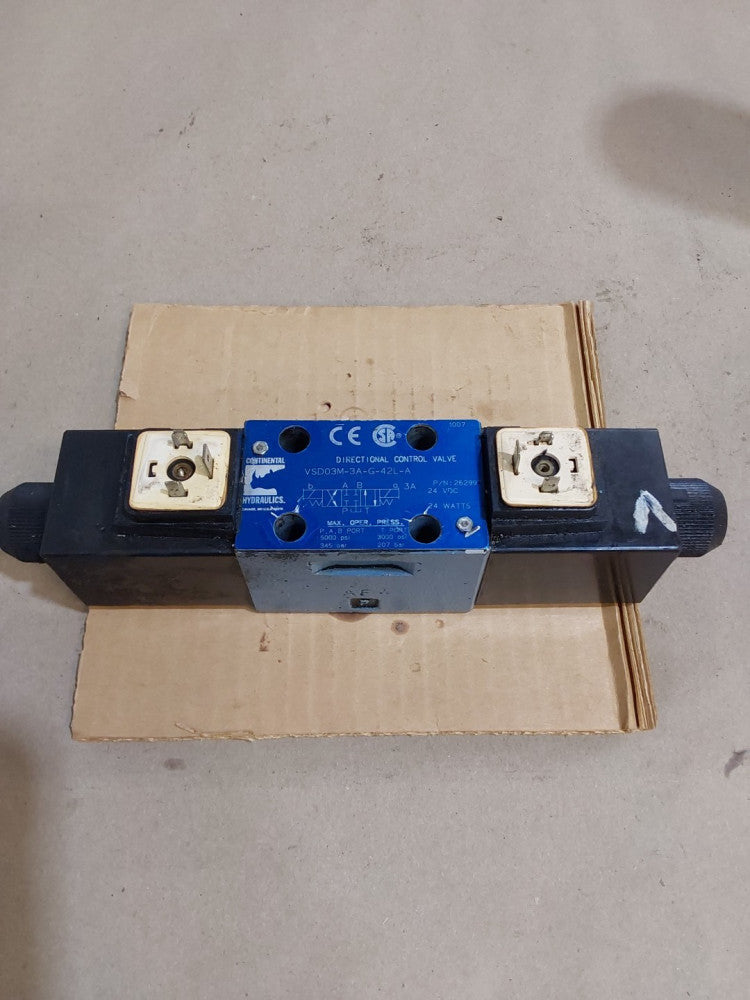 CONTINENTAL HYDRAULICS VSD03M-3A-G-42L-A / VSD03M3AG42LA (USED)