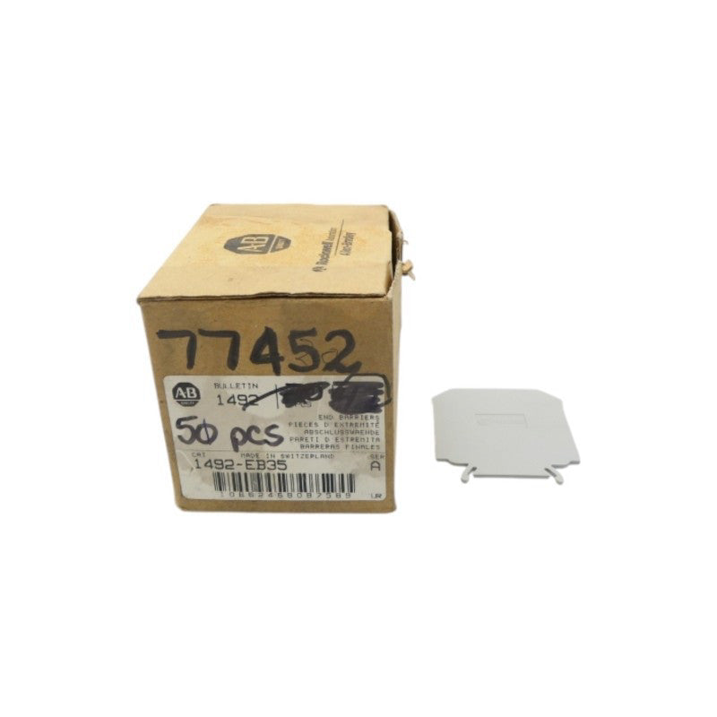 ALLEN BRADLEY 1492-EB35 SER. A (PKG OF 51) (BR/WH) NSMP