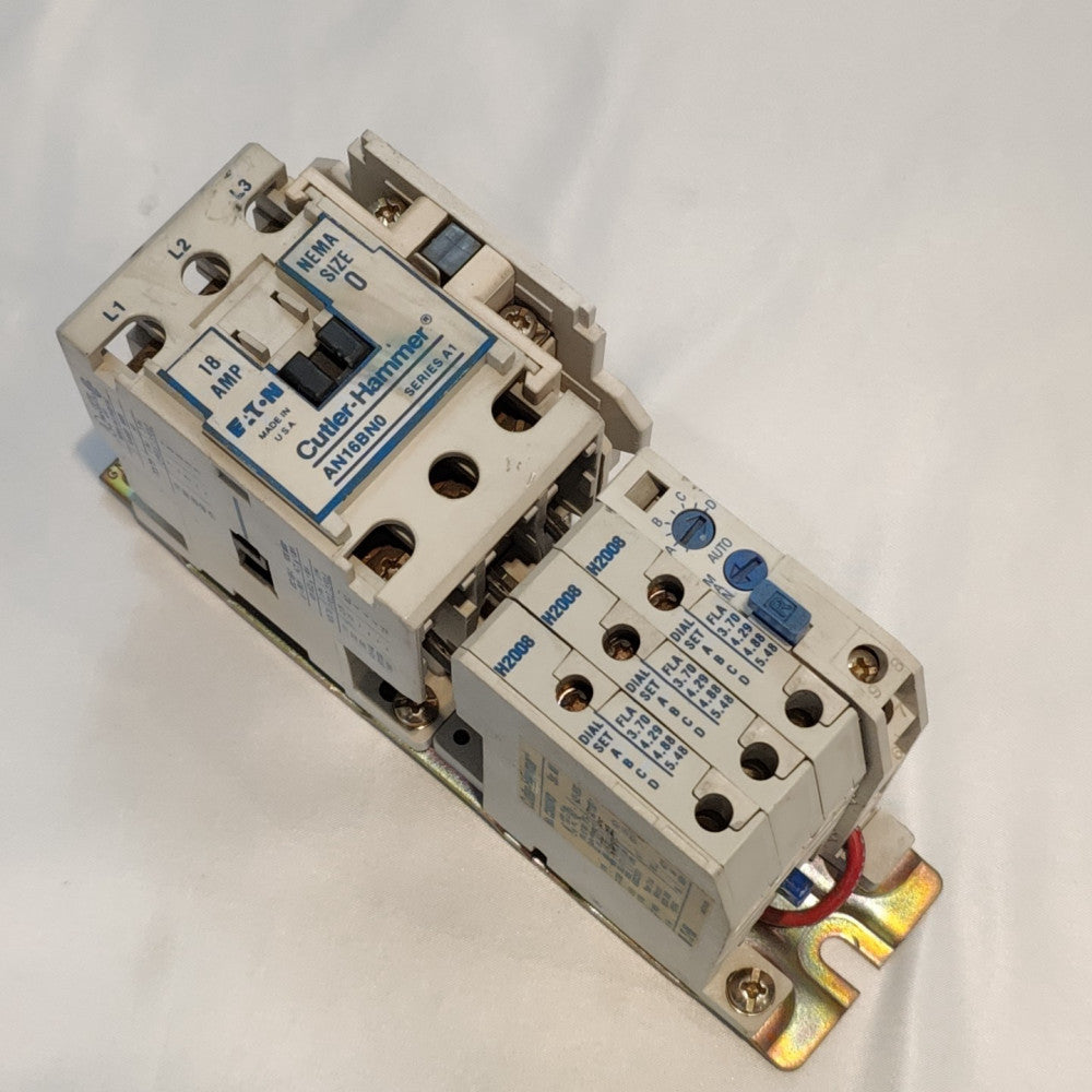 Cutler Hammer AN16BN0  Size 0 , Series A1 , 18 Amp With Aux Contact and Heaters