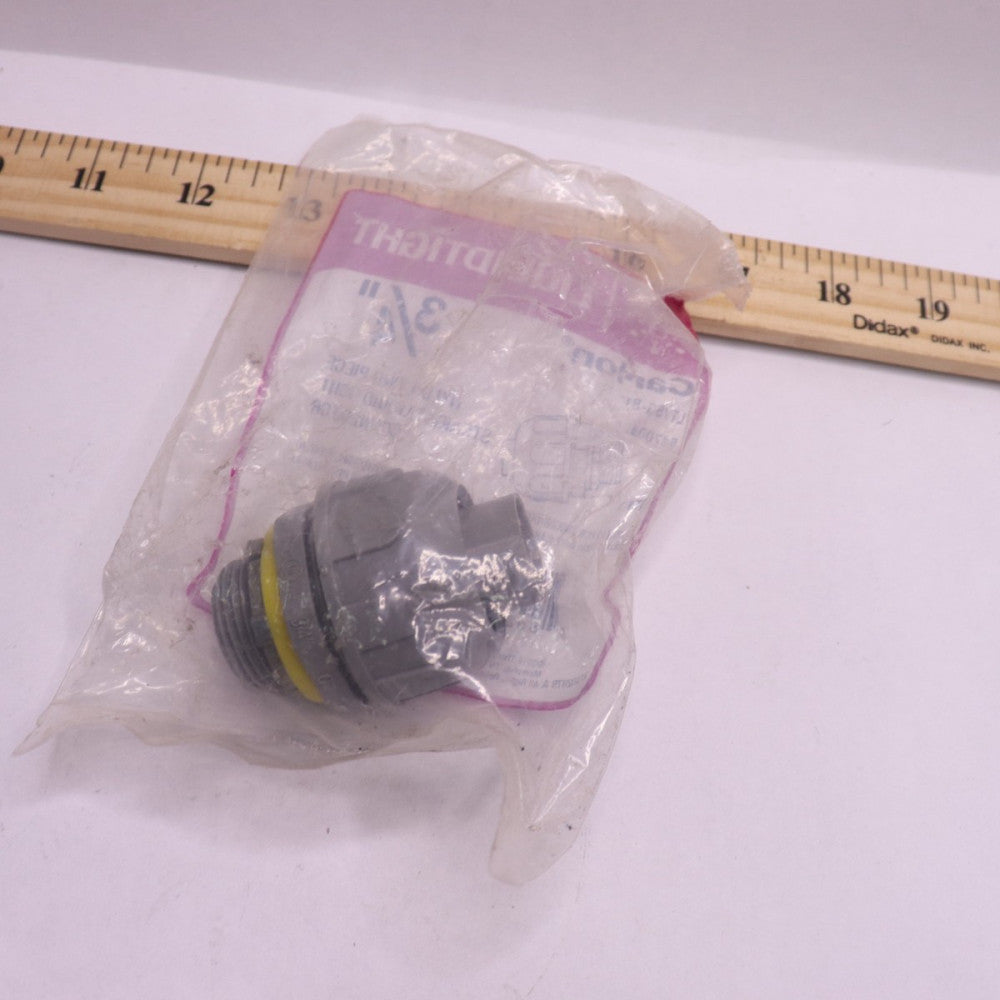 Carlon Liquidtight Straight Connector Nylon 3/4" LT75G-B1