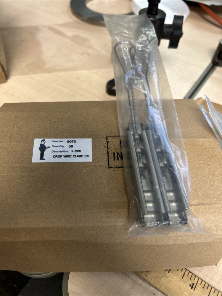 New Drop Wire Clamp Pack Of 50 907d