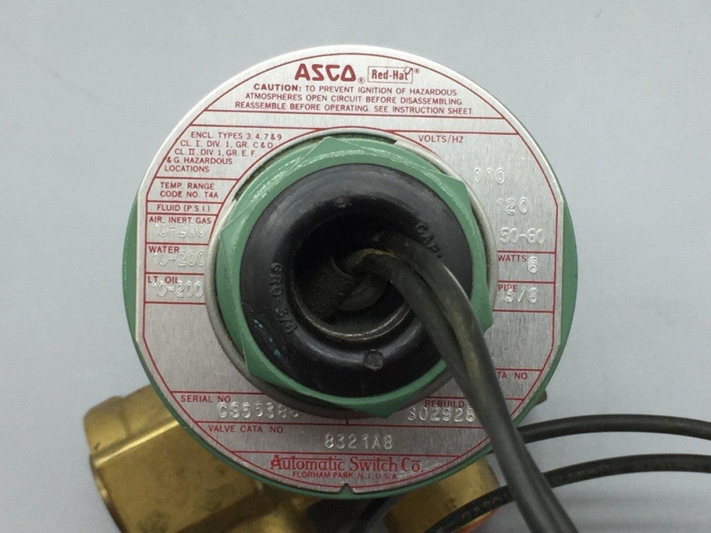 ASCO 8321A8 Solenoid Valve 