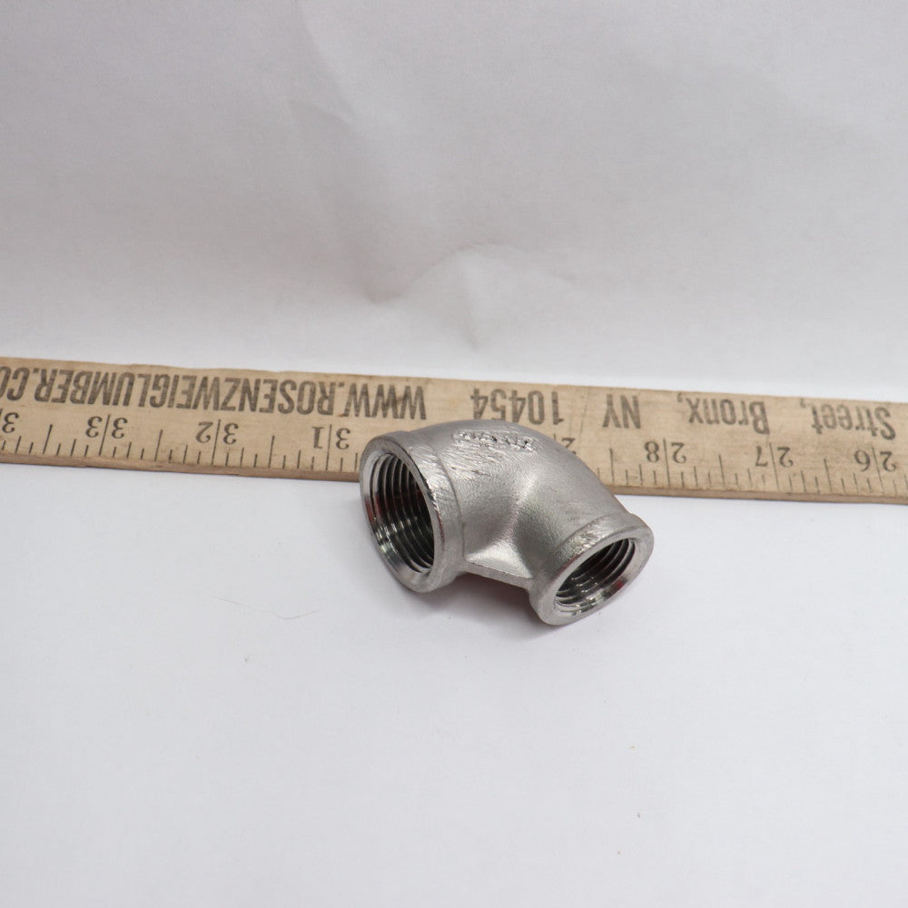 90 Deg Female Elbow 3/4" - 1/2" NPT