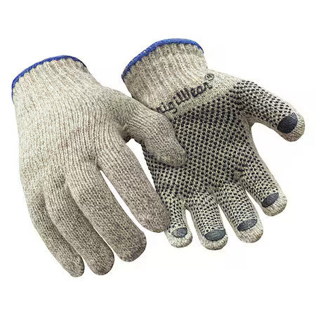 Refrigiwear 0222Rbrnxlg Coated Gloves, Knit Cuff, Brown, Xl