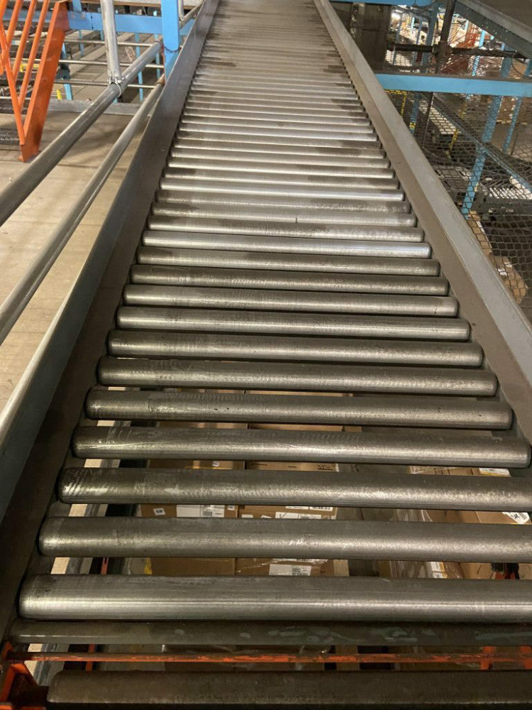 10 pcs Buschman 120" Box/Case/Carton Gravity Roller Conveyor 30"