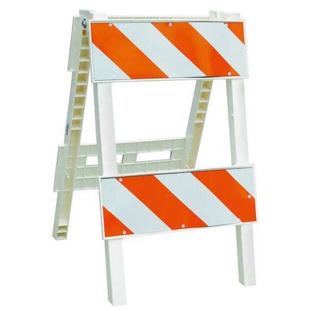 Zoro Select 97-01-002-03 Type 2 Barricade, Polypropylene, Engineer, 41 In