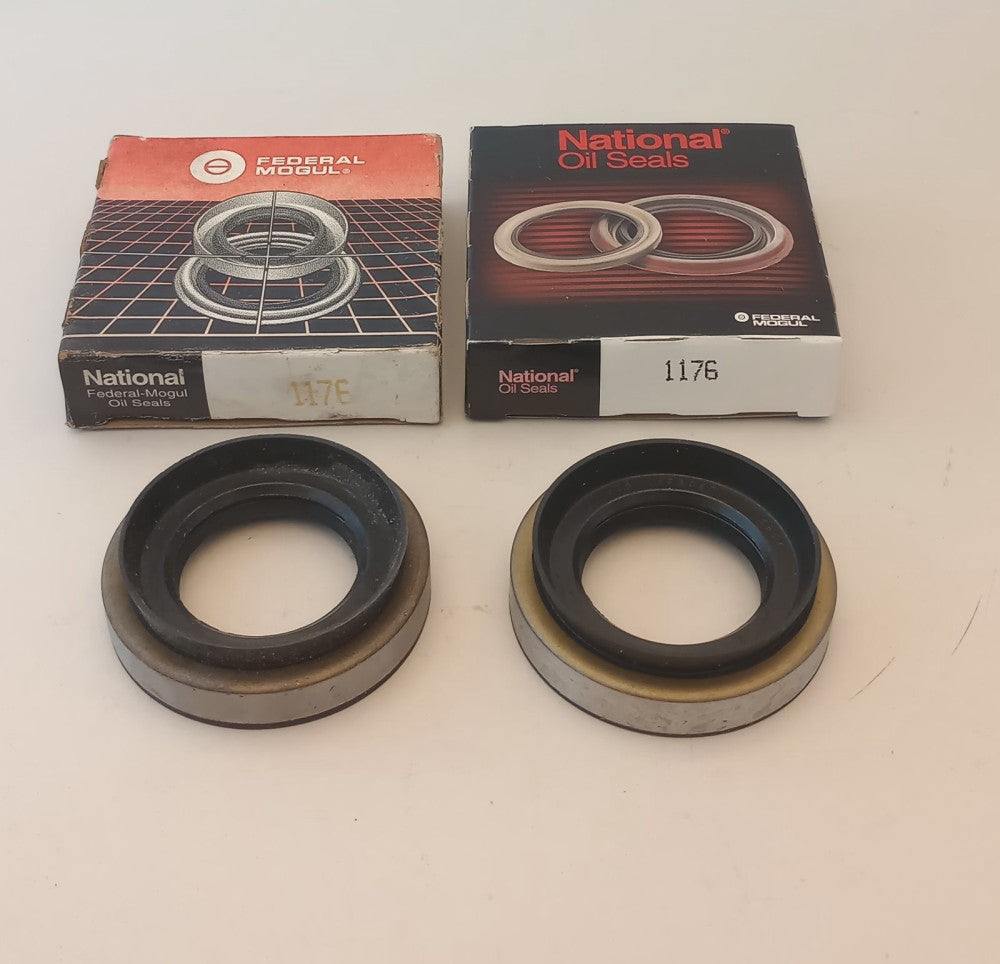 National 1176 Oil Seal 1.496 ID X 2.57 OD X .472" W (Pack of 2)