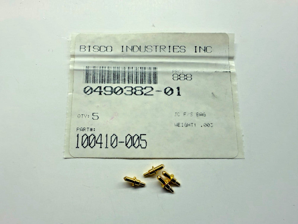 (4 PIECE LOT) 100410-005, SMITHS Contact Probes BATTERY CONTACT 6.2 OZ