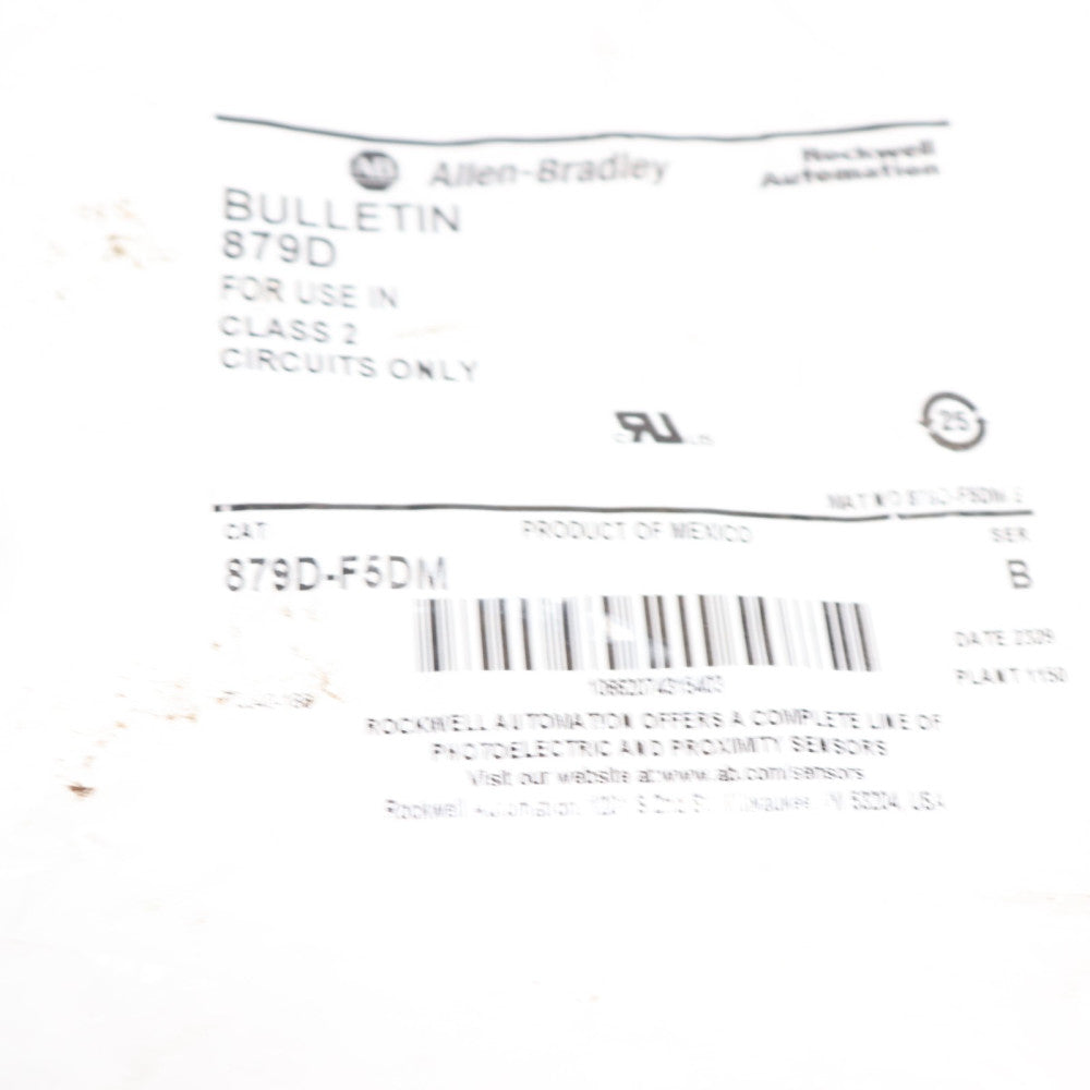 Allen Bradley Splitter Standard Wiring Epoxy Coated Zinc 879-F5DM
