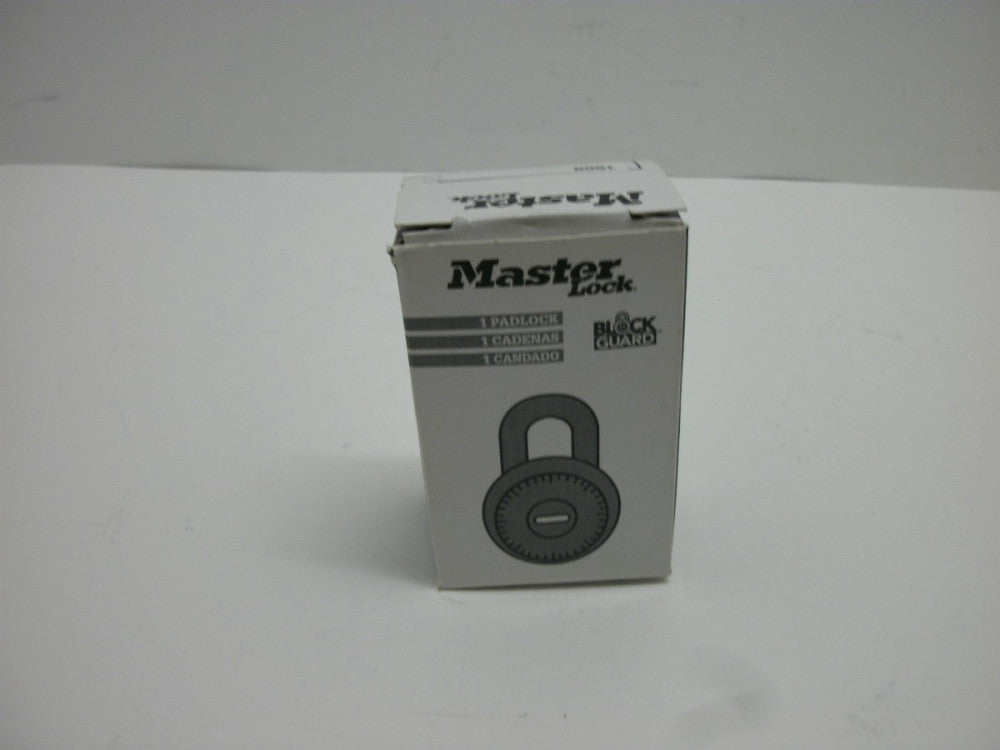 MASTER LOCK 1500 BLACK DIAL COMBINATION PADLOCK NEW IN BOX