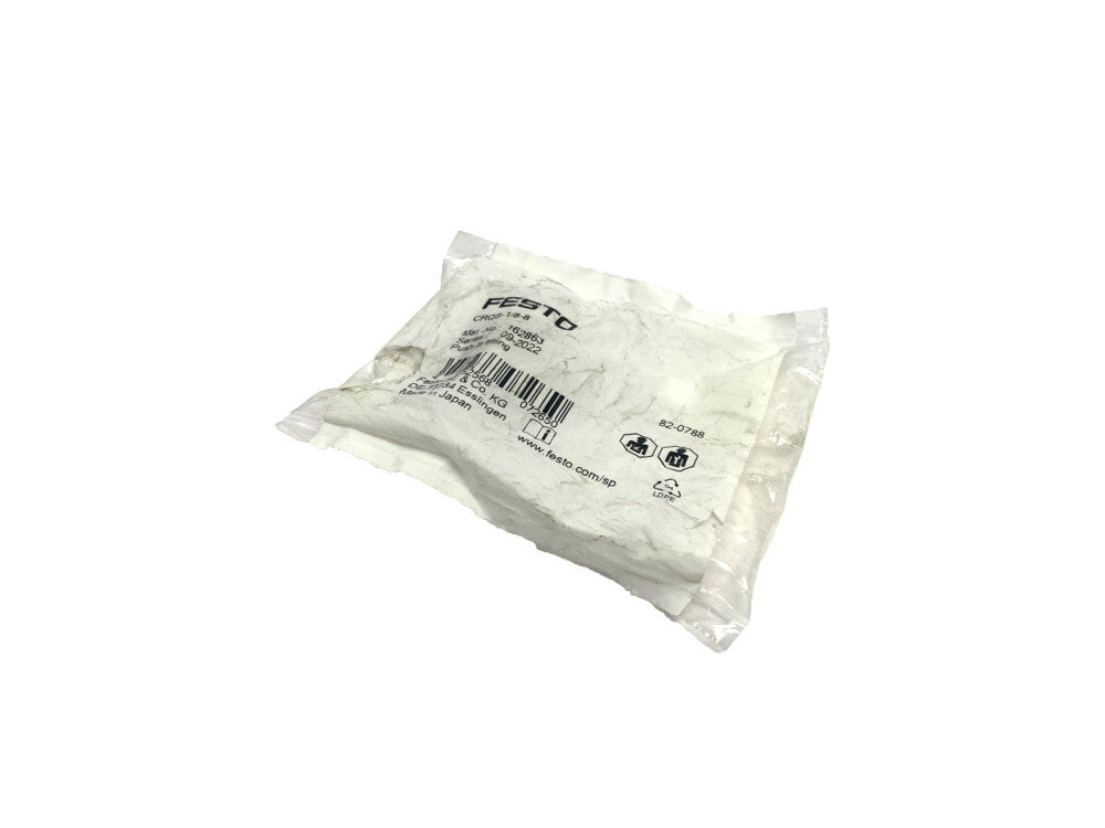 Festo CRQS-1/8-8 Pneumatic Push-In Fitting R 1/8", For 8mm Tube O.D. 162863