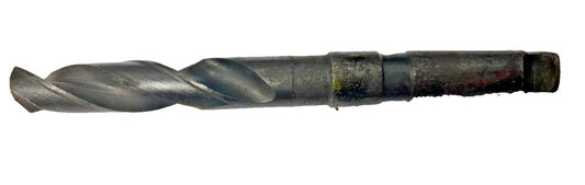 #3 MORSE TAPER 1-7/8" SHANK DRILL BIT, 2 FLUTE, OAL 9-1/8"