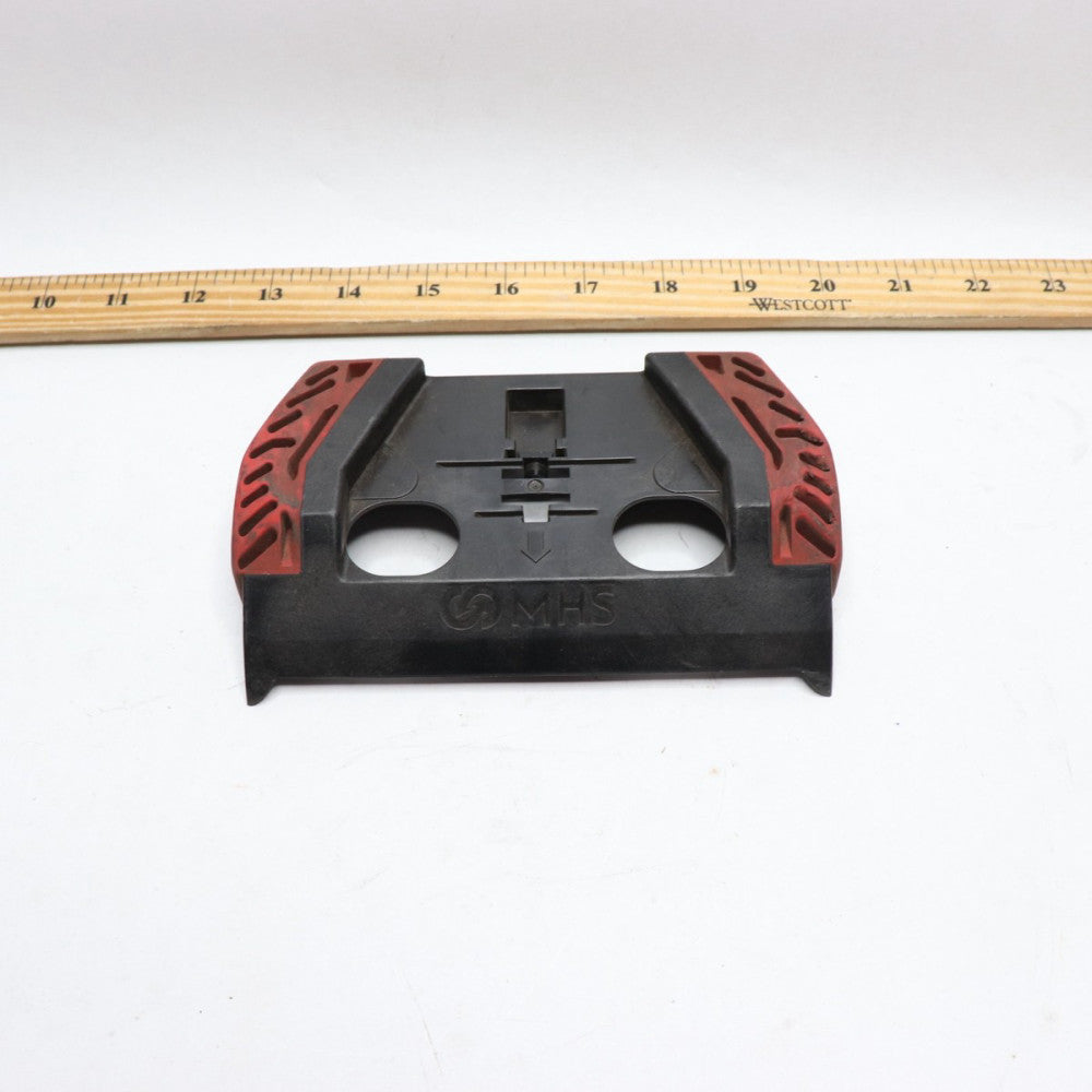 MHS Conveyor Belt Track Guide Black/Red 5-1/2" Wide 622191-Cover Only