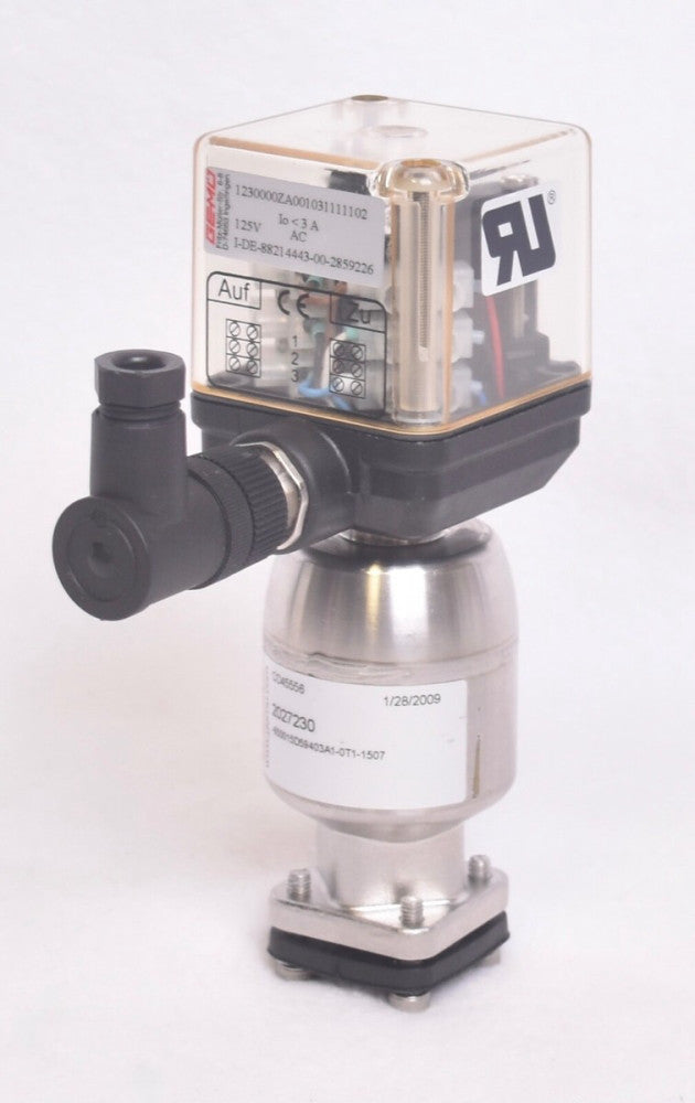 GEMU Position Indicator 1230000ZA001031111102 w/ Diaphragm Valve CO45556