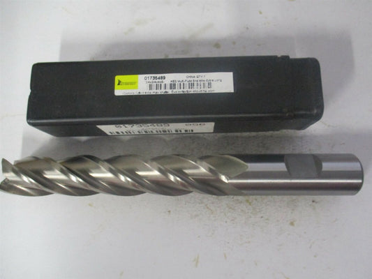 (720-3611) 3/4" x 4" x 3/4" x 6-1/4" OAL High Speed Steel 4Fl Square End Mill 