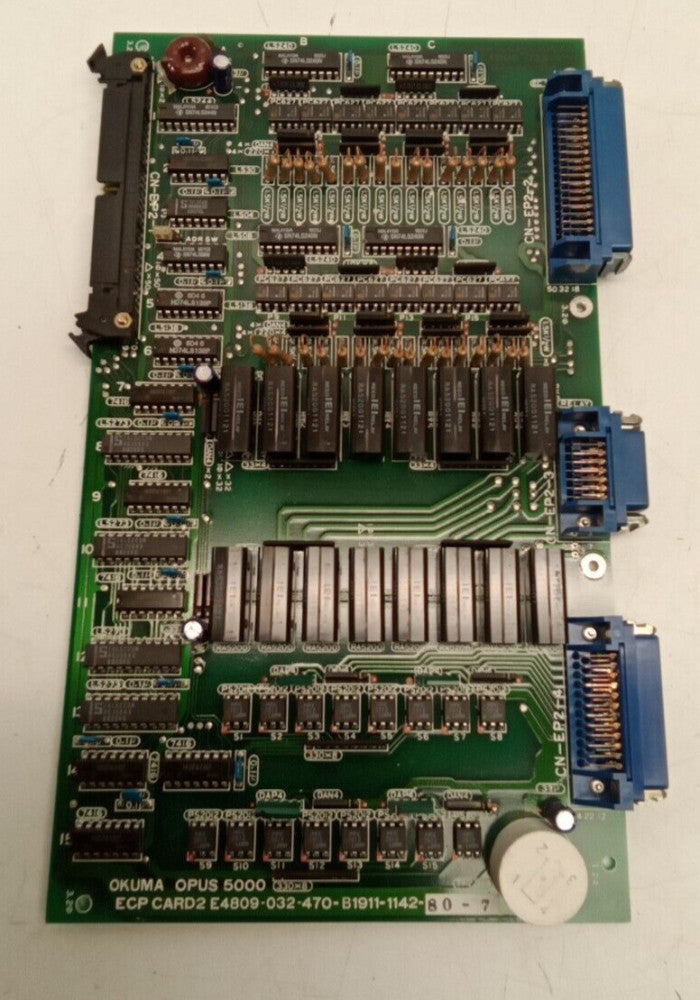 Okuma OPUS 5000 ECP Card 2 E4809-032-470-B 1911-1142-80-7