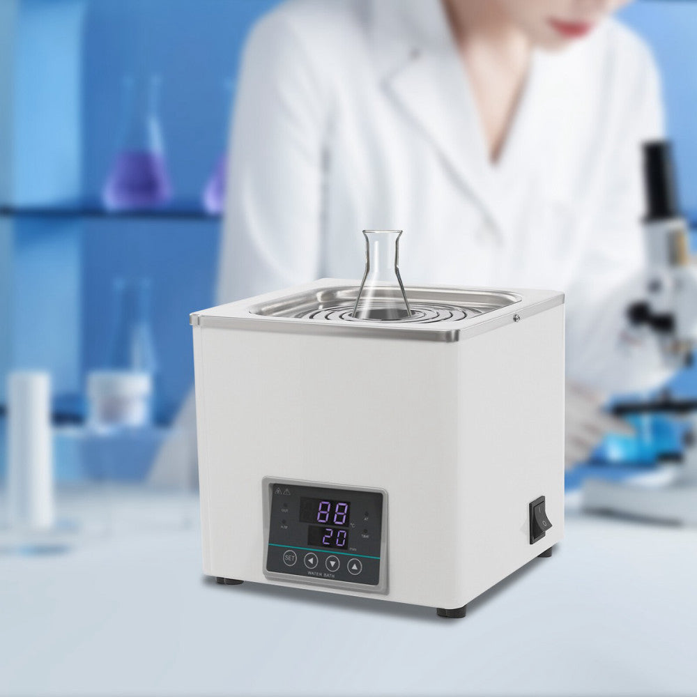 300W 3L Lab Water Bath Thermostatic Heater for Laboratory Experiment Single Hole