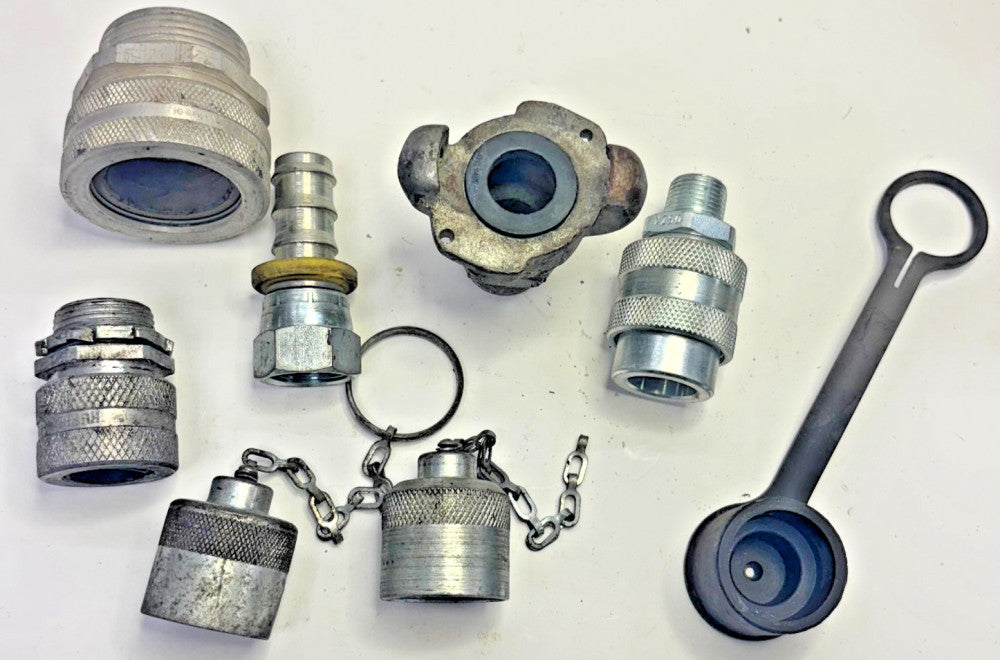 ASSORTED FITTIINGS LOT OF 8