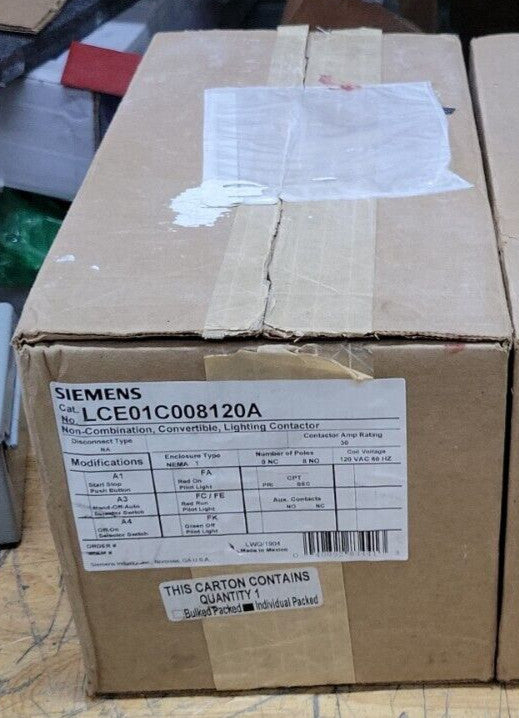 Siemens LCE01C008120A Non-Combo, EMPTY ENCLOSURE