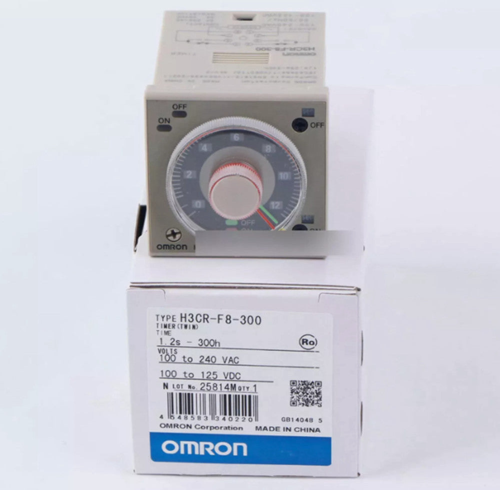 One Brand New OMRON H3CR-F8-300 time relay