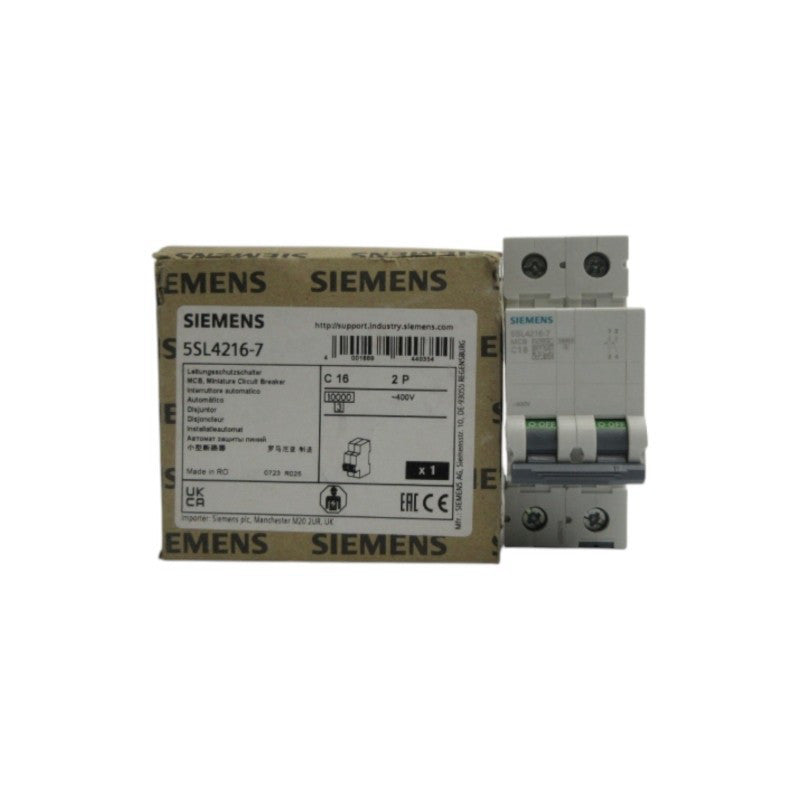 SIEMENS 5SL4216-7 400V 16A NSMP