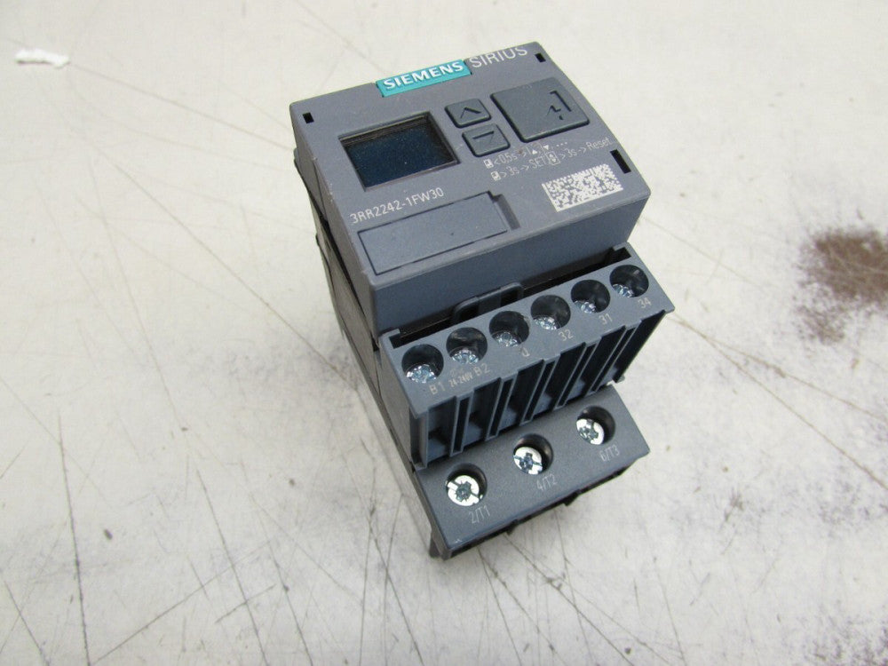 SIEMENS SIRIUS 3RR2242-1FW30 RELAY XLNT USED TAKEOUT MAKE OFFER !!