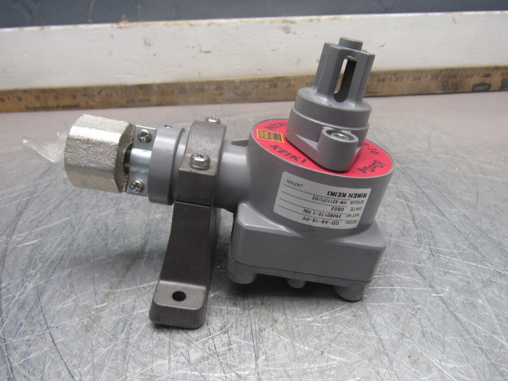 RIKEN KEIKI GD-A8-16-PF D3AG4 GAS DETECTOR HEAD NO ELEMENT NO FILTER NEW SURPLUS