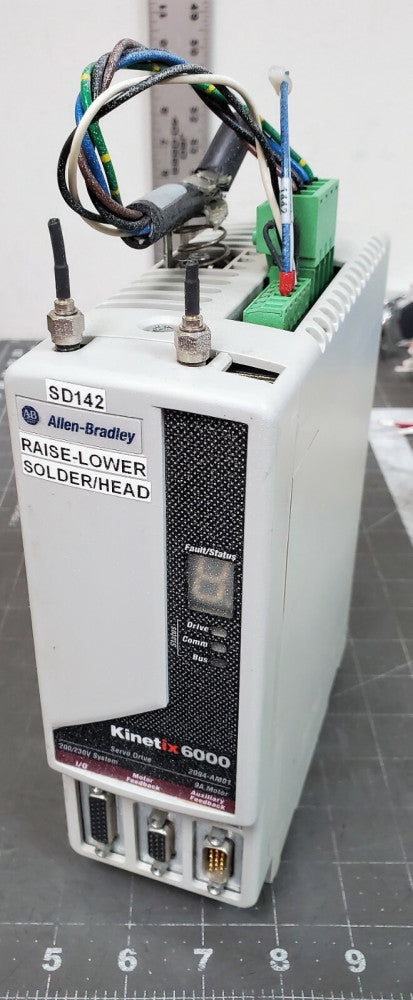 Allen-Bradley 2094-AM01 Kinetix 6000 Servo Drive 9A Axis  Ser. A F/W V1.99 [B9S2