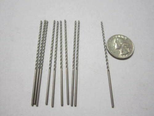 Guhring 1.60mm x 48mm x 76.50mm HSS Right Hand Jobber Length Drill - Lot of 10 