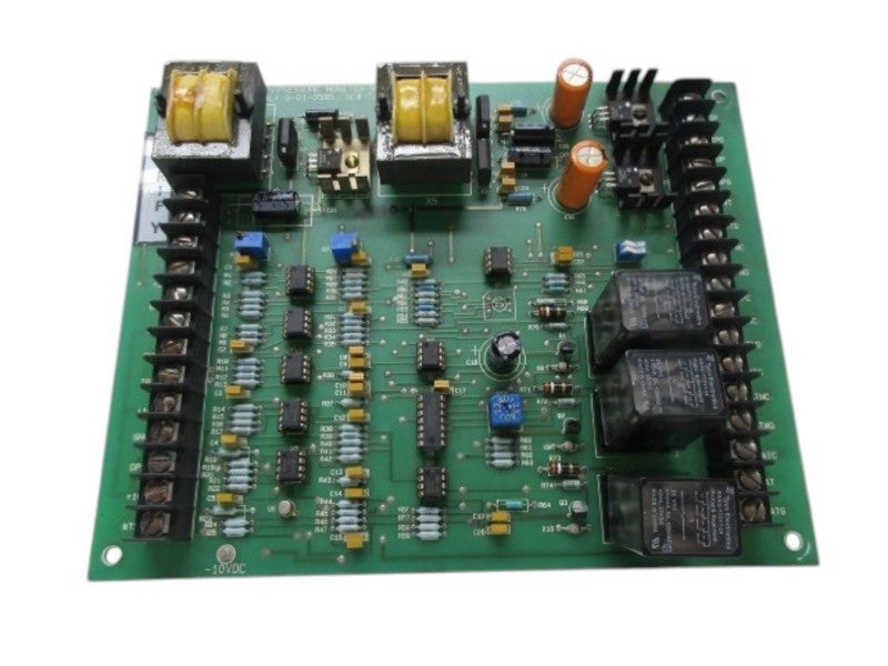 AJAX MAGNETHERMIC 72074A U-01-0595 TEMP/PRESSURE MONITOR BOARD UNMP