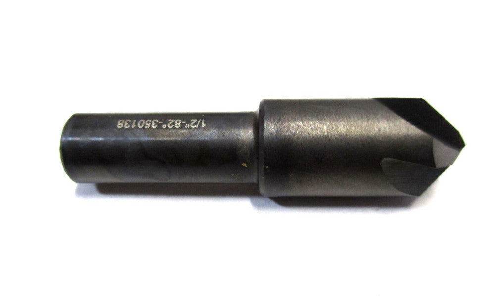 MADE IN USA 1/2" x 3/8" x 2-1/8" 4-Flute 82° SE HSS Countersink