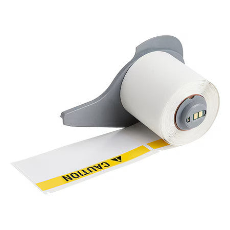 Brady M7-38-595-Caution Pre-Cut Labels,1 29/32" H Label,Gloss