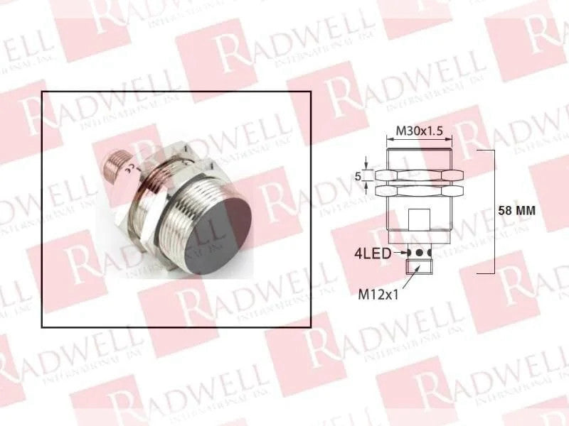 RADWELL VERIFIED SUBSTITUTE OCN1-3015P-ARS4-SUB / OCN13015PARS4SUB (BRAND NEW)