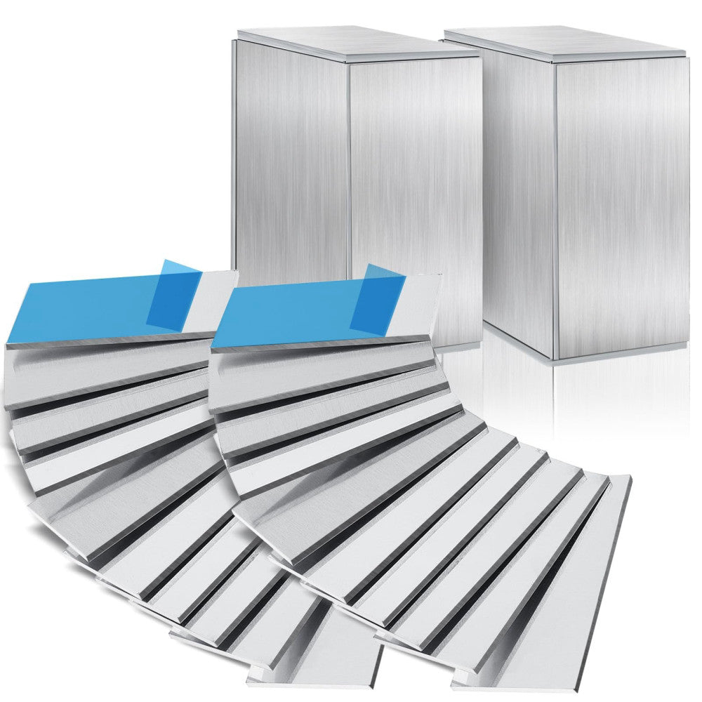 36 Pcs Aluminum Sheet Metal 2 X 4 X 1/8 0.13 Inch Thin Flat Plain Aluminum Pl