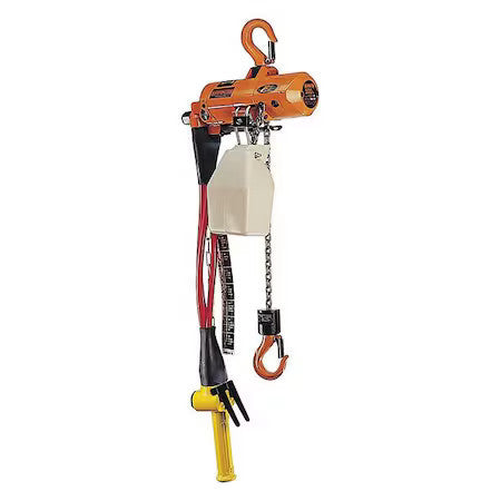 Harrington Ah300p-10 Air Chain Hoist,Ah,10 Ft. Lift,28 Fpm