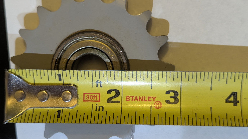 New Idler Sprocket 3" 17 Teeth w Nachi 6202ZE Bearing