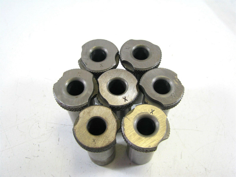 (SF48-28) X x 3/4 x 1-3/4" Slip Fixed Renewable Drill Bushings NEW - Lot of 7 
