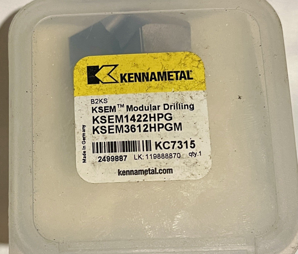 Kennametal SE- Drill Modular, KSEM 1422HPG KC7315, 2499887