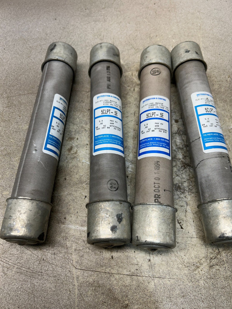 USED DISTRIBUTION & CONTROL Medium Voltage Fuse  5CLPT-.5E