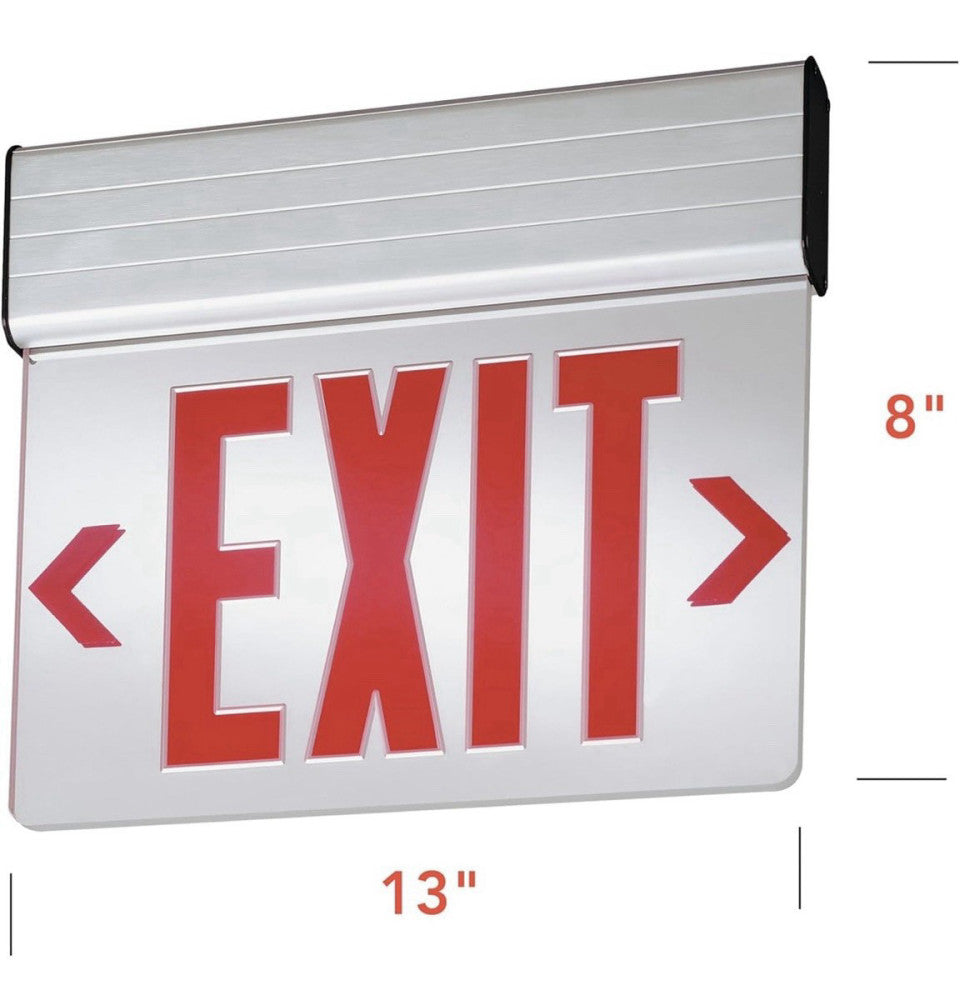 Lithonia Lighting EDG 1 R EL M6 Exit Sign
