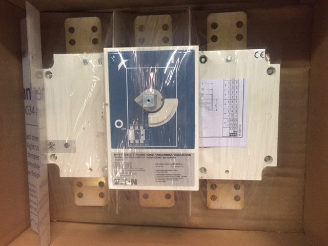 Eaton R9G31000U / C362us1000 1000 amp non fusible rotary switch (NEW)