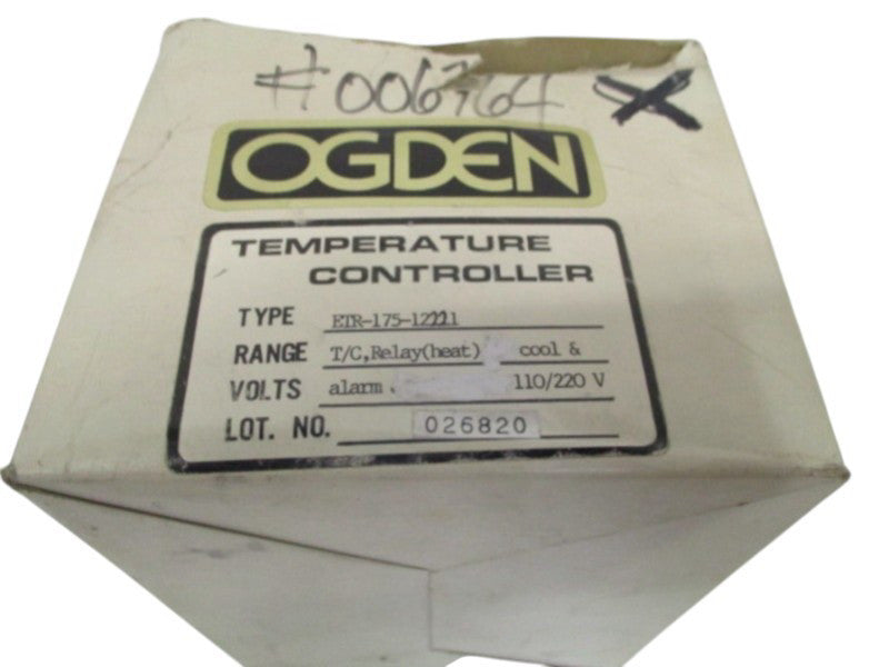 OGDEN ETR-175-12221 TEMPERATURE CONTROLLER NSMP