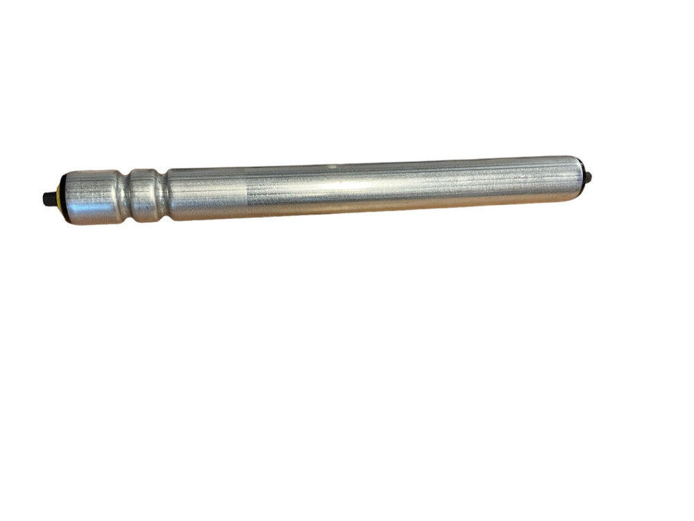 INTERROLL TAPERHEX ROLLER, STATIC, 20.00", 2 GROOVES. 1.9" DIA ROLLER