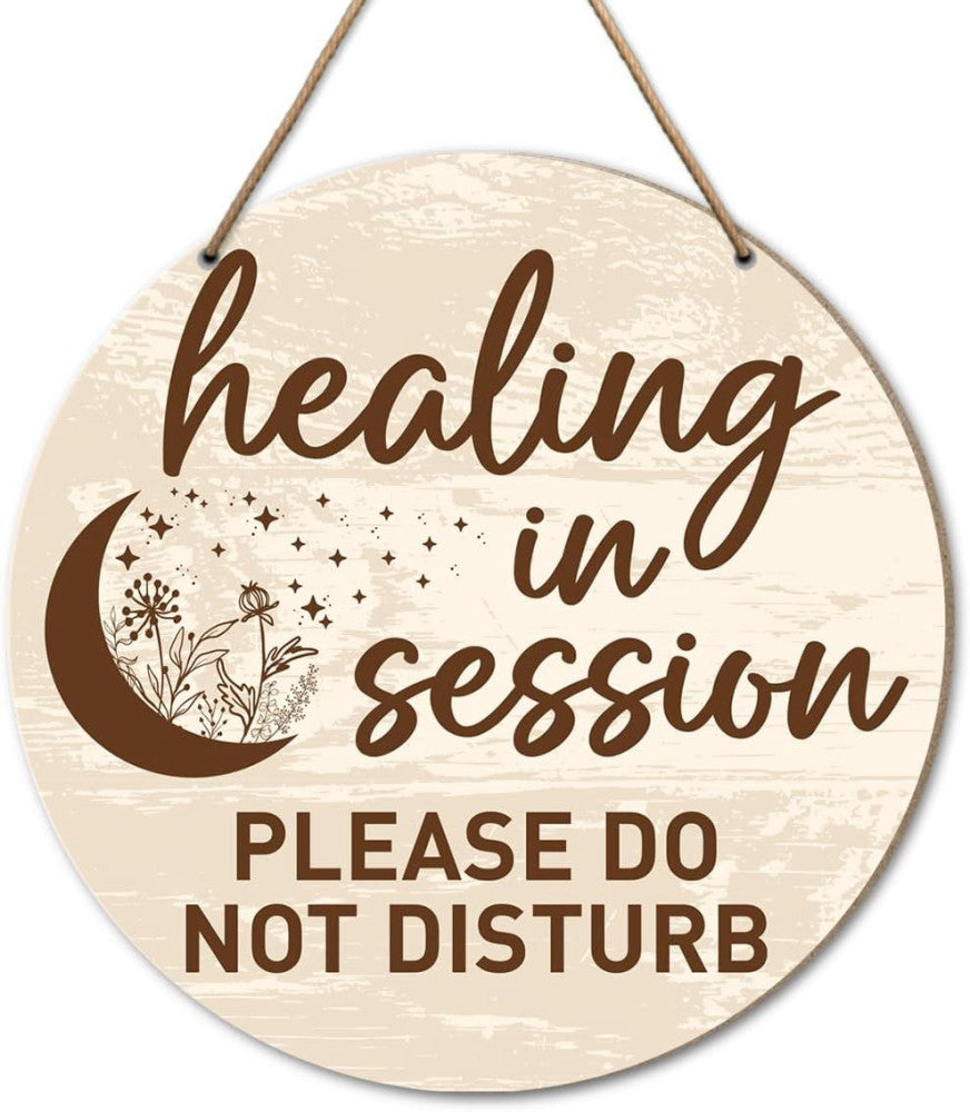In Session Door Sign Do Not Disturb Sign, for Therapists C 