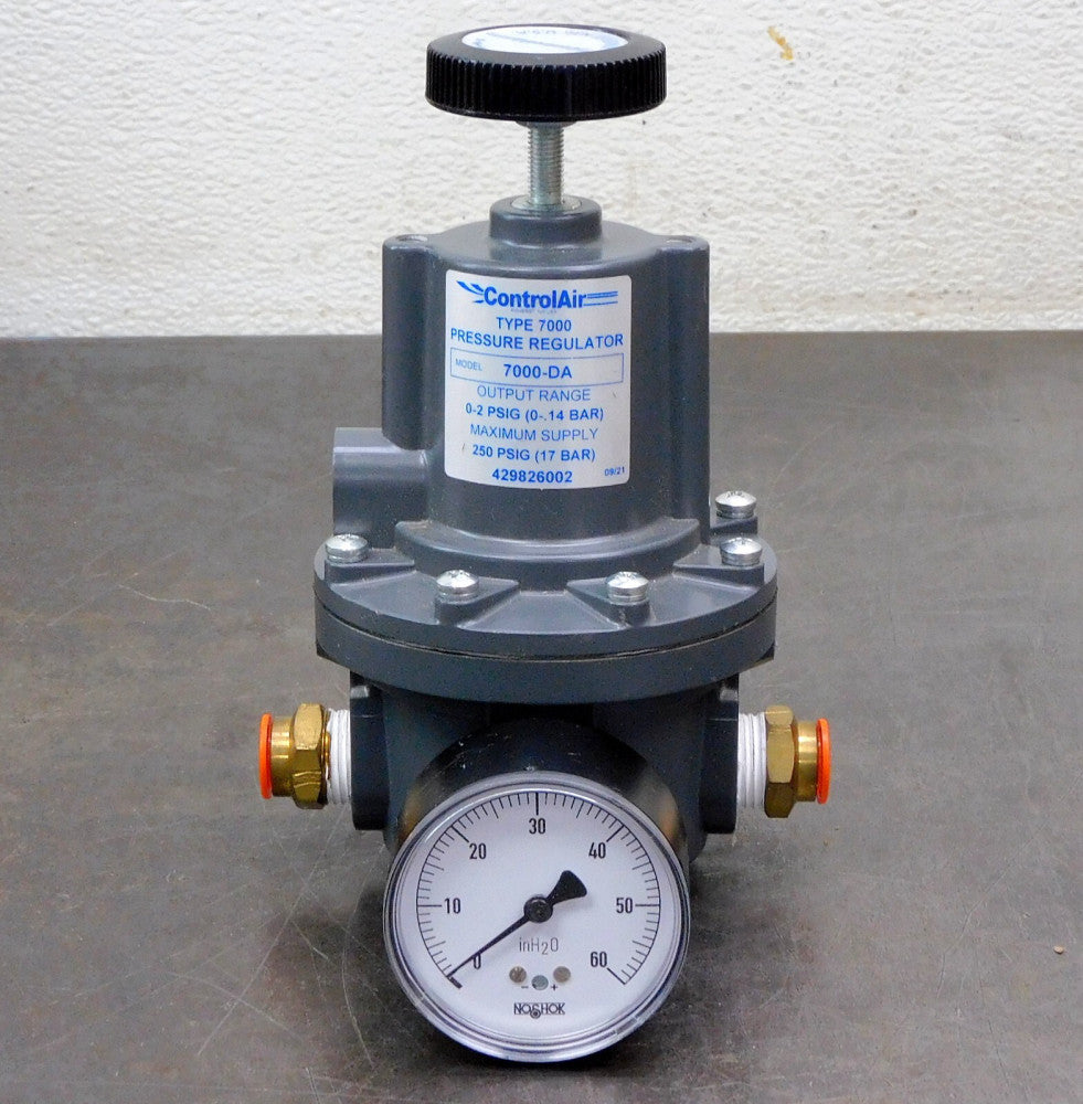 Control Air Type 7000 Pressure Regulator 7000-DA 0-2 PSIG 1/2" NPT