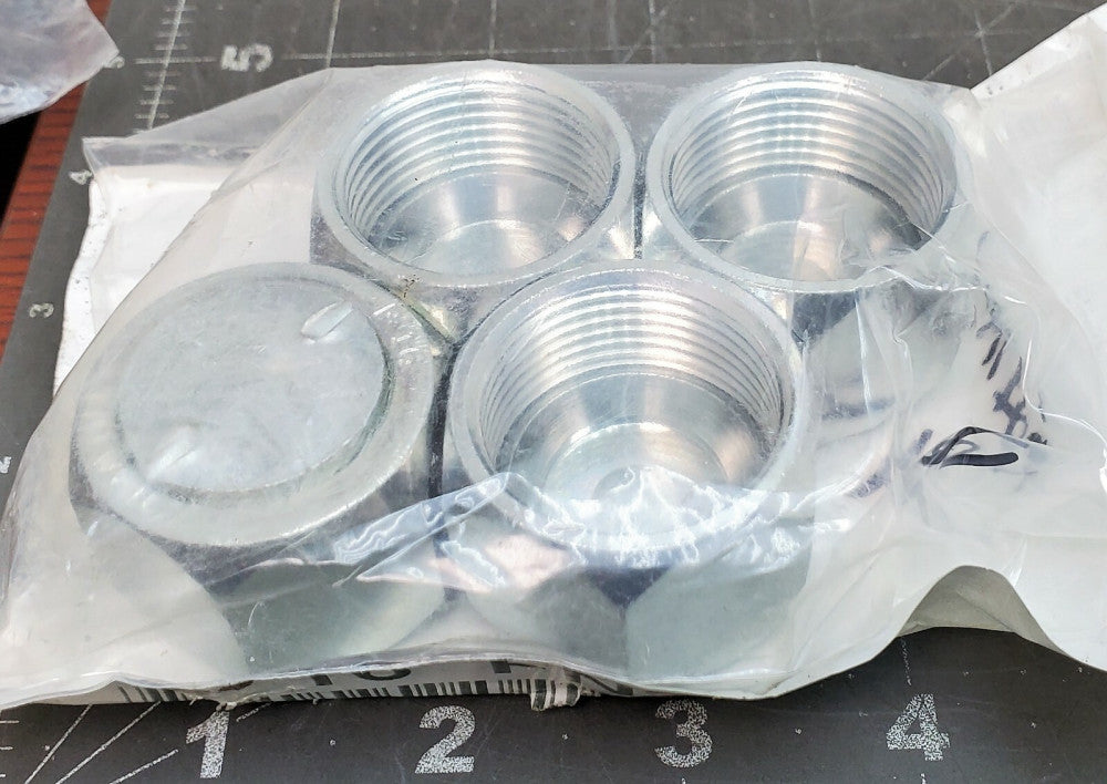 (4) 1” Triple-Lok 37° Plug and Cap 16 FNTX [OF22]