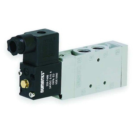 Aventics L12ba452o060t30 Solenoid Air Control Valve,1/4 In,120Vac