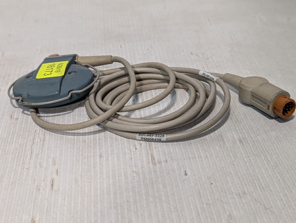 Pacific Medical PM906438 TOCO Neonatal Ultrasound Transducer 