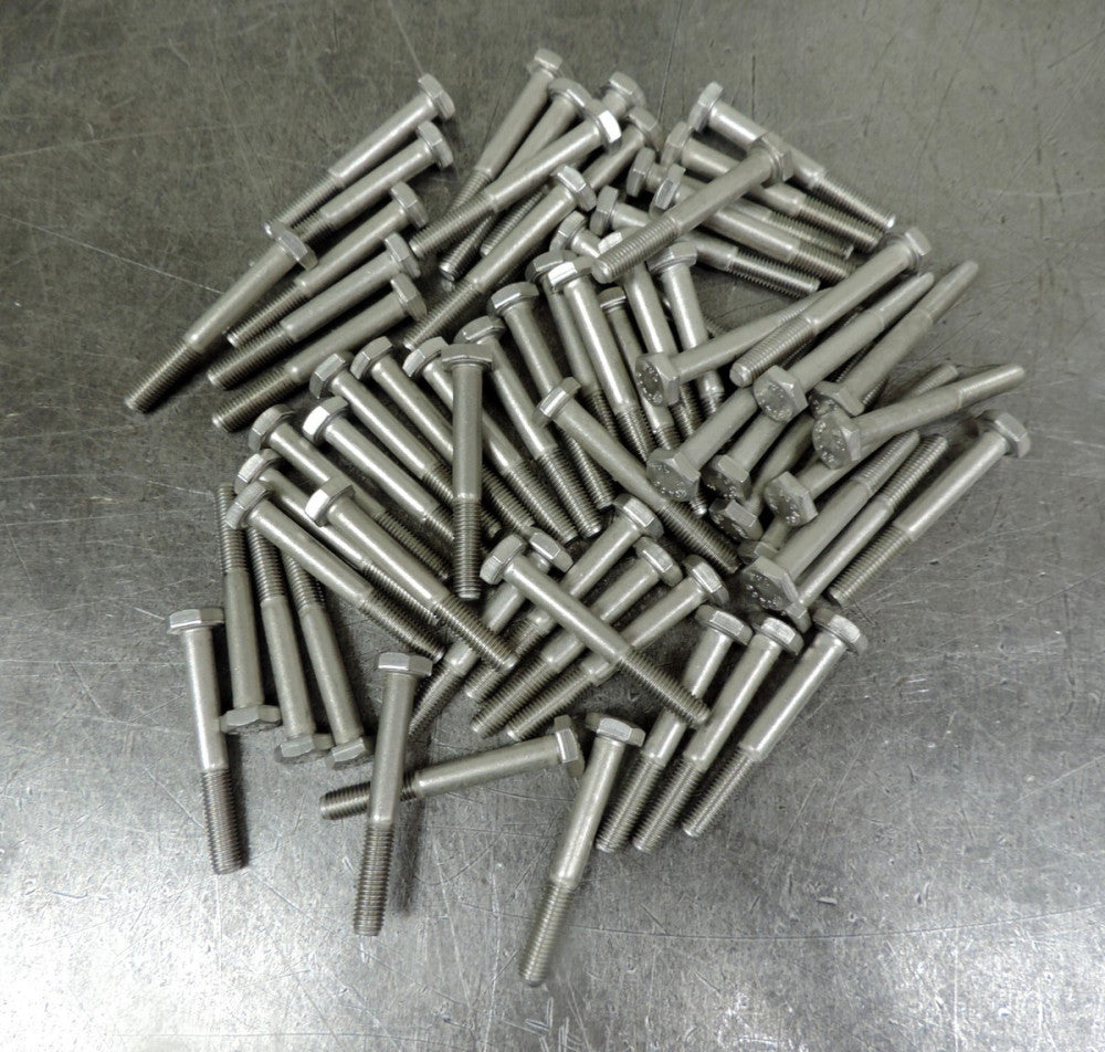 THE S30400 1/4" X 2-1/8" Hex Head Stainless Steel Bolt  Lot of Forty Four (44)